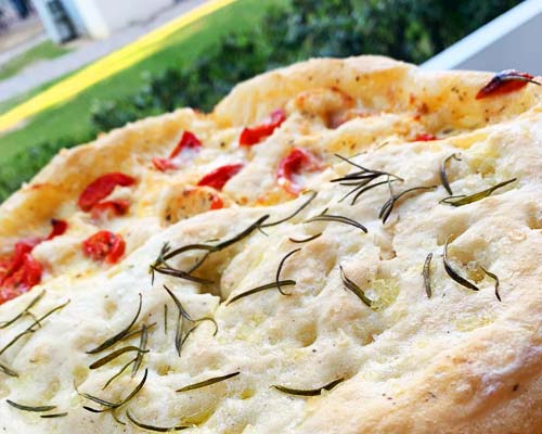 Focaccia sans gluten