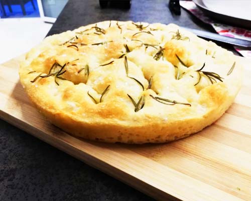 Focaccia sans gluten