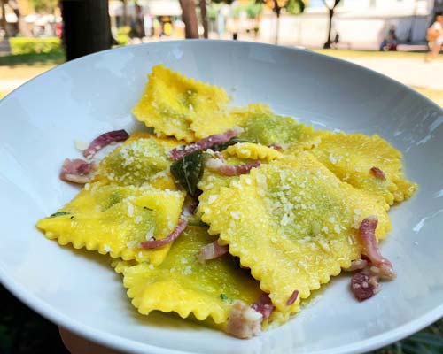 Hausgemachte Ravioli