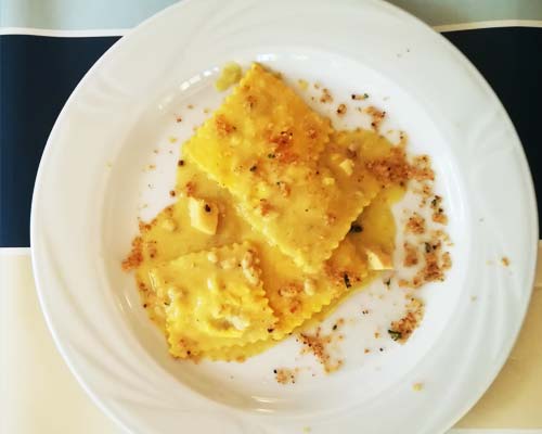 Gefüllte Ravioli