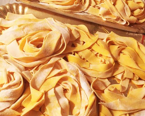 Tagliatelle fatte in casa senza glutine